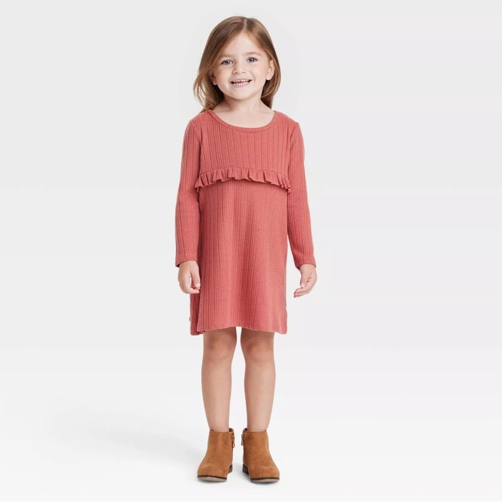 New Grayson Collective for Target Ribbed Ruffle Dress 2T